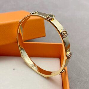 Tory Burch Kira enamel bracelet, 5.5cm wide, (brand new)
